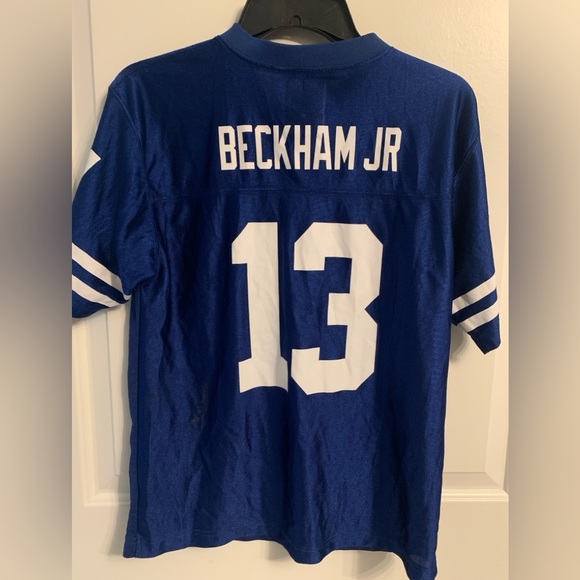 Giants Jersey, Youth Large,#13 Beckham, Preloved in good condition. - Picture 2 of 3